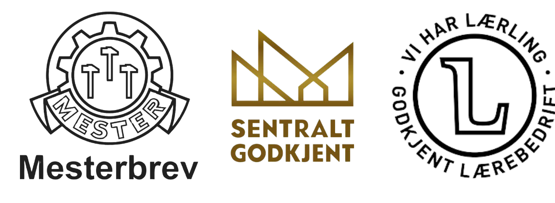 Logo, mester brev , sentral godkjent, godkjent lærebedrift